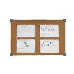 Cork Board Alm Frame 900X600Mm