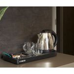 Buckingham Kettle 1L Polished Steel