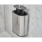 Sana Silicone Toilet Brush /Hldr Stl
