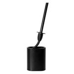 Sana Silicone Toilet Brush /Hldr Blk