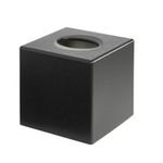 Devon Tissue Box Holder Black Pk6