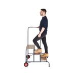 Climb-It Wide Step 200 Handrail/Whls