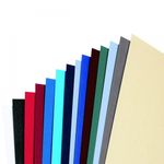Gbc A4 Bind Cover 250G White Pk100