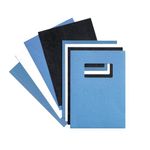 Gbc Leathergrain A4 Bind Cvr Blu P50