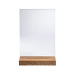 Portrait Stand Up Sign Holder A4
