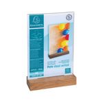 Portrait Stand Up Sign Holder A5