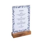 Portrait Stand Up Sign Holder A5