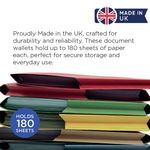 Guildhall Doc Wlt Foolscap Blue Pk50
