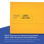 Guildhall Doc Wallet Fc Ylw Pk50