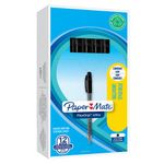 Papermate Flexgrip Ult Med Blk Pk12