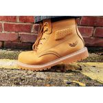 Tuffking Alder Safety Boot Tan Sz13