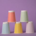 Confetti Hot Cup 8Oz Ast Pk500