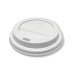 Go-Pak Cup Lid Pp 8Oz White Pk100