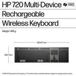 Hp 720 Rechargeable Wls Keyboard