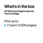 Hp 410A Cyan Laserjet Toner Cf411A