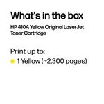 Hp 410A Yellow Toner Cf412A