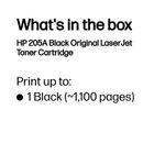 Hp 205A Black Laser Cartridge