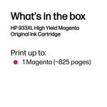 Hp 933Xl Officejet Ink Hy Magenta