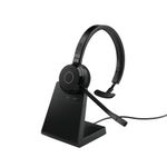 Jabra Evolve 65 Te Ms Mono +Stand