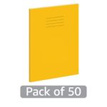 Exr Book 10Mm Sq 80Pg A4+ Ylw Pk50