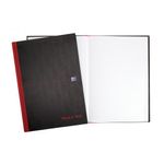 Black N Red Hb Smart Ruled Ntbook A4