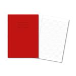 Exr Book 8Mm Lined 80Pg A4 Red Pk50