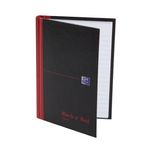 Black N Red Hb Ruled Notebook A6 Pk5