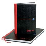 Black N Red Hb Recy Rule Ntbk A5 Pk5