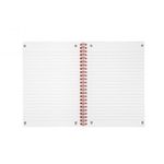 Black N Red Wire Rule Notebk A5 Pk10