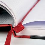 Black N Red Hb Ruled Notebook A4 Pk5