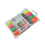 5 Star E/Brite Highlighters Asst Pk4