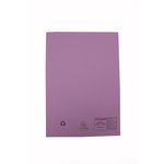 Guildhall Sq Cut Fldr Fc Mauve Pk100