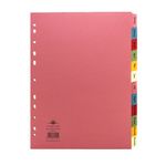 Concord Dvdr Jan-Dec A4 Pastel Pk10