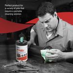 Industrial Cleaning Wipe X50 Grn Pk6