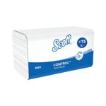 Interfold M-Fold Hand Towel Wht Pk15