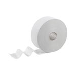 Jumbo Toilet Roll 180M Long Wht Pk12