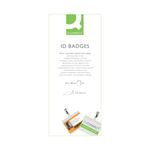 Q-Connect Hot Lam Id Badge Pk25