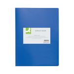 Q-Connect Display Book 10 Pocket Blu