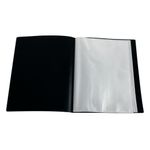 Q-Connect Pres Dsp Book 20Pkt Blk