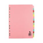 Q-Connect Subject Divider A4 15-Part
