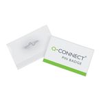 Q-Connect Pin Badge 54X90Mm Pk50