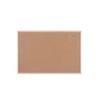 Q-Connect Cork Board Wooden Frame