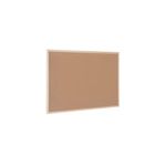 Q-Connect Cork Board Wooden Frame