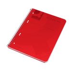 Q-Connect Pp Spiral Pad A5 Red Pk5