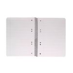 Q-Connect Pp Spiral Pad A5 Red Pk5