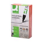 Q-Connect Ind Marker Blt Blk Pk10