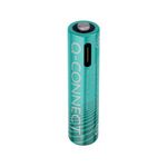 Q-Connect Rchb Aaa Batteries Pk4