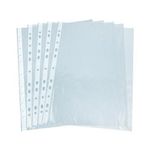 Q-Connect Punched Pockets A4 Pk100