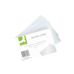 Q-Connect Recd Card 152X102 Wht P100