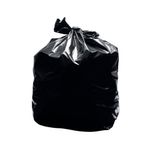 2Work Ldut Refuse Sack Black Pk200